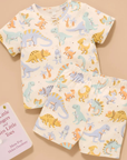 purebaby organic sleepysaurus pj set baby boy organic cotton clothes