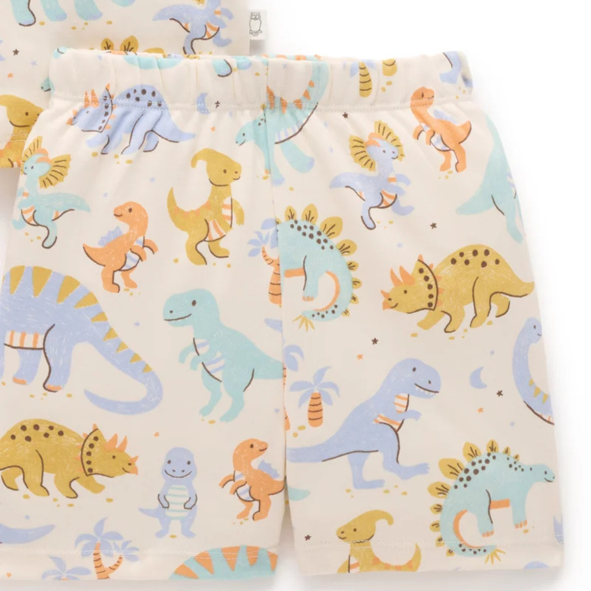 purebaby organic sleepysaurus pj set baby boy organic cotton clothes