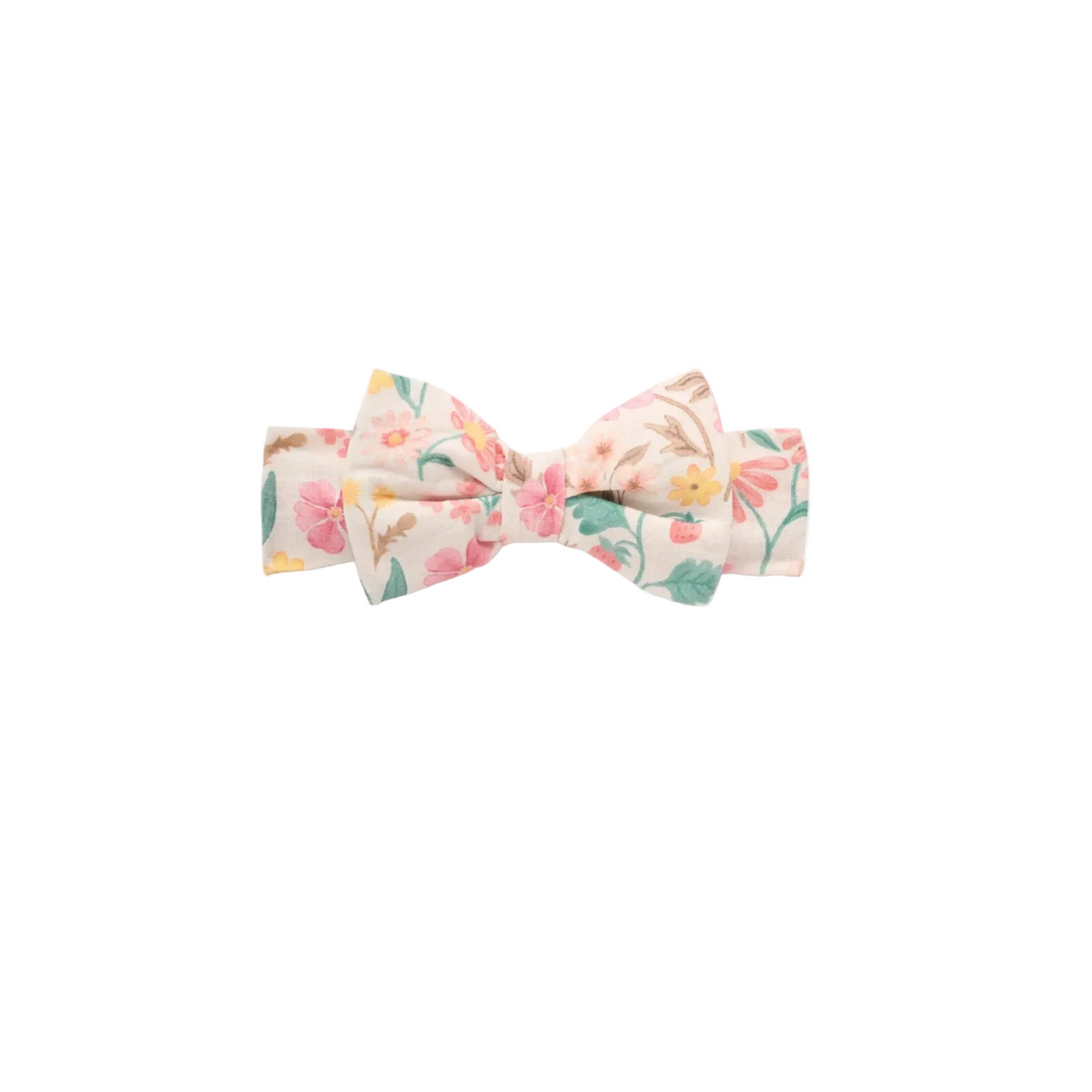 purebaby organic cotton summer bow headband girls