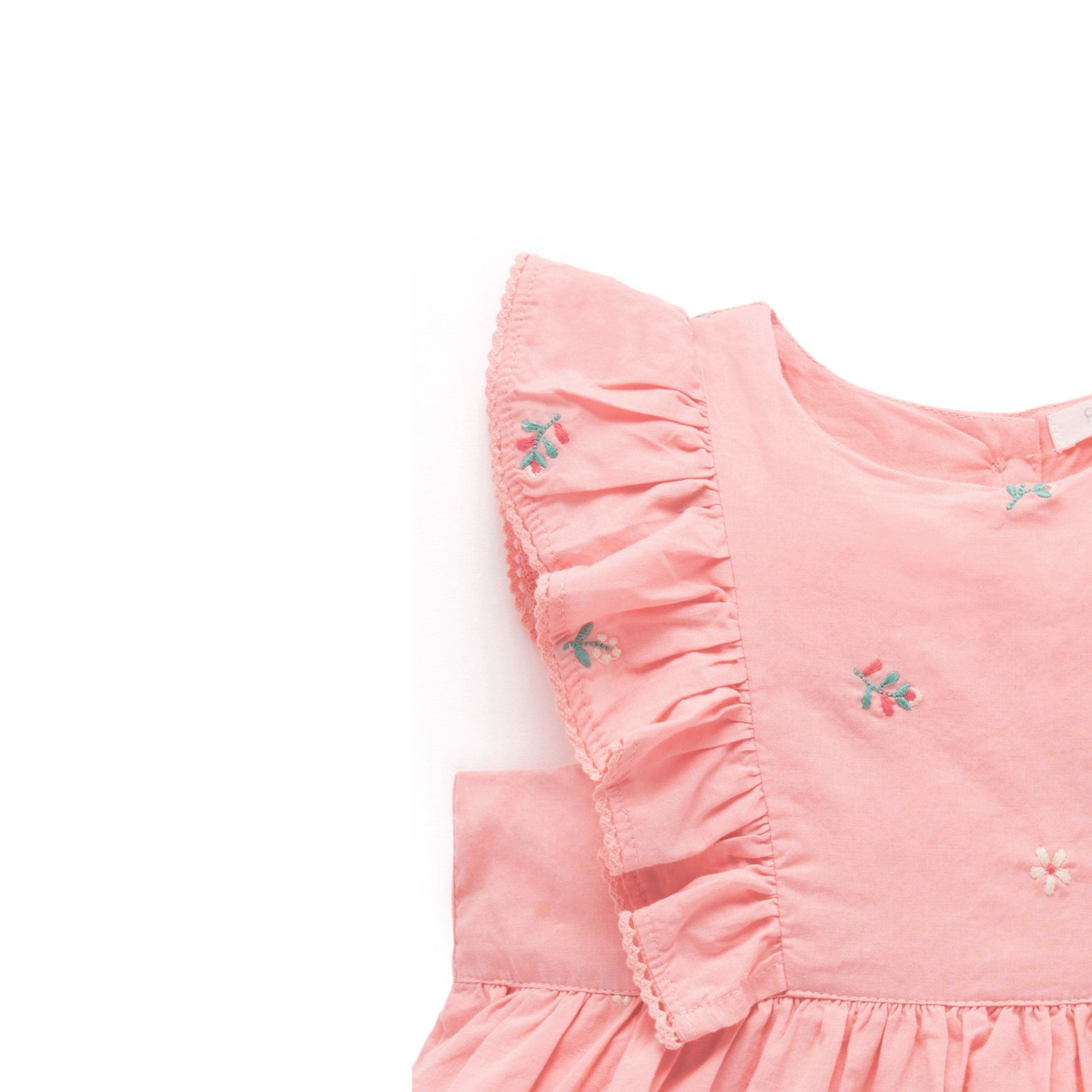 purebaby organic cotton swallow dress baby kids