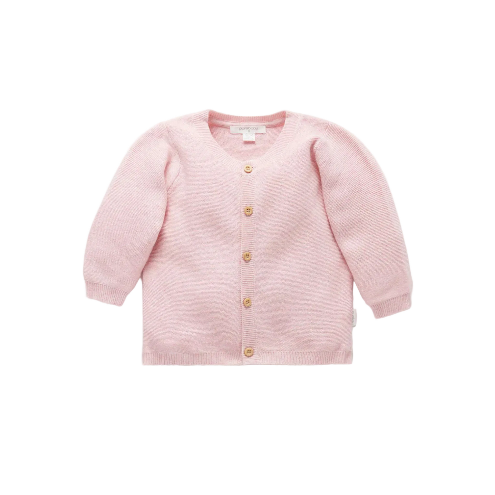 purebaby organic cotton baby cardigan