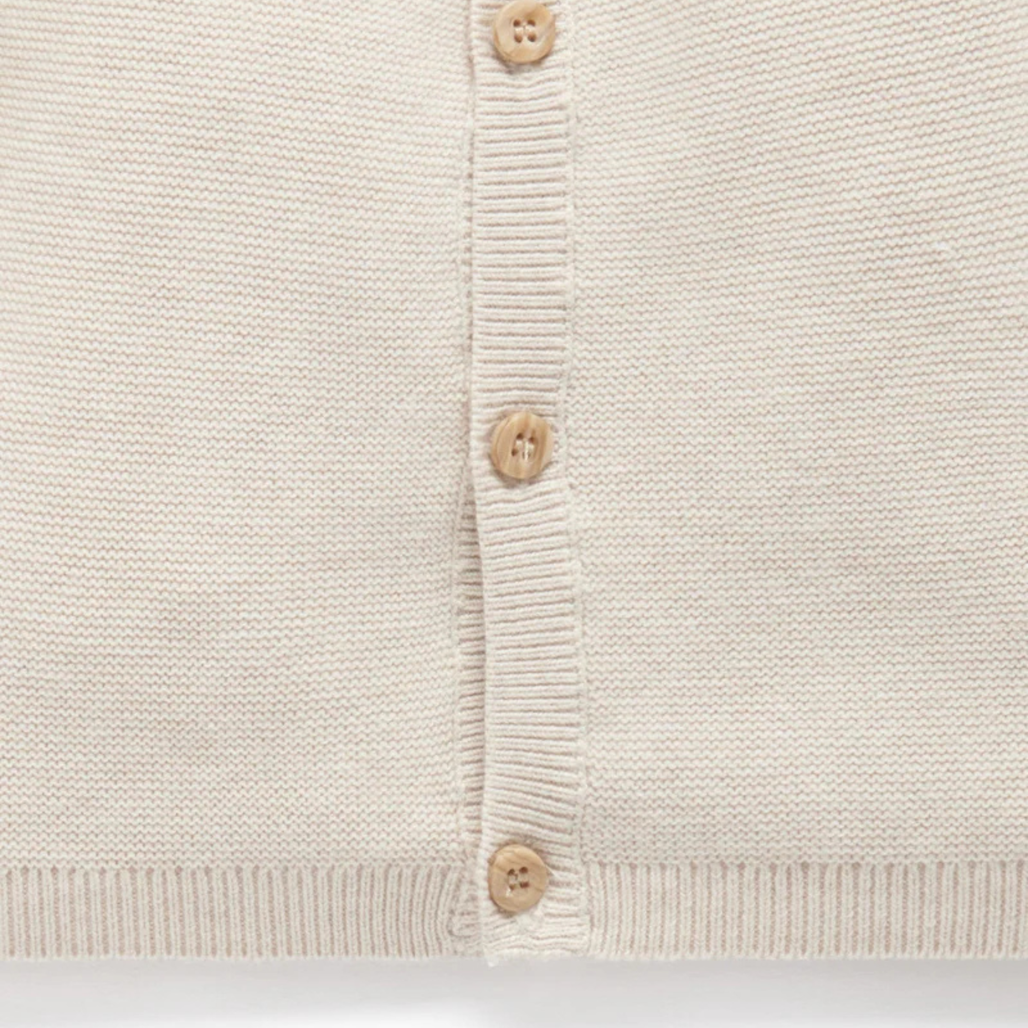 purebaby organic cotton baby cardigan