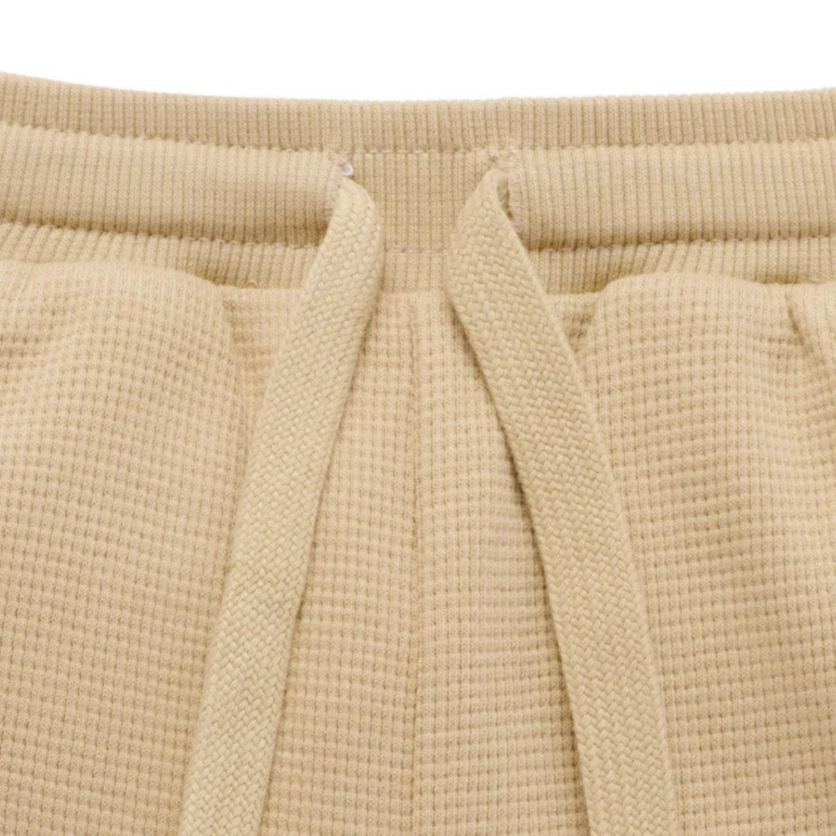 purebaby organic cotton baby kids textured casual shorts beige beech