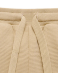 purebaby organic cotton baby kids textured casual shorts beige beech