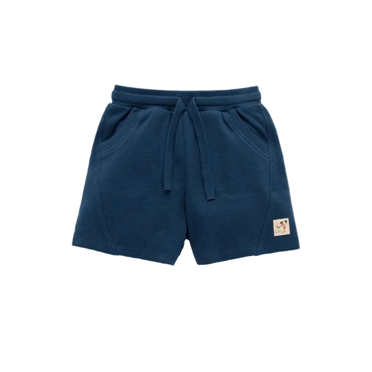 purebaby organic cotton baby kids textured casual shorts beige beech