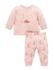 purebaby organic kids pajama set ballet dreams girls pj