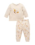 purebaby organic kids pajama set owl dreams