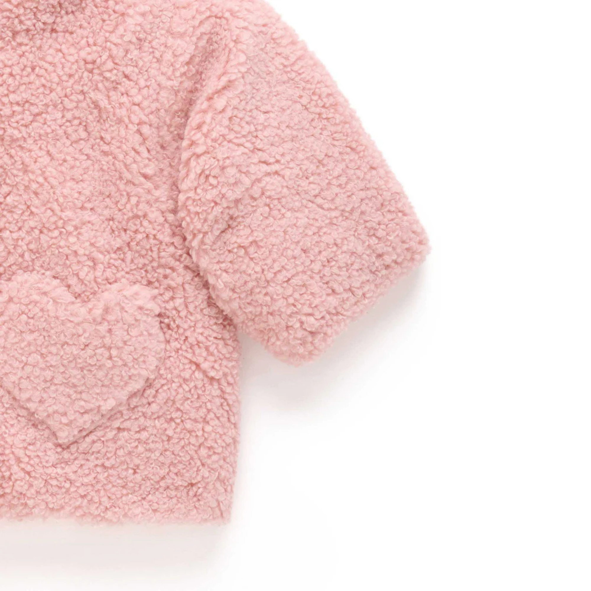 purebaby pink baby kids winter jacket