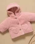 purebaby pink baby kids winter jacket
