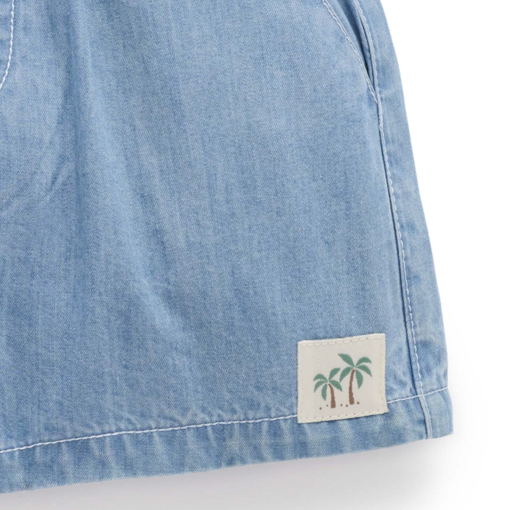 baby toddler kids denim easy bottoms blue