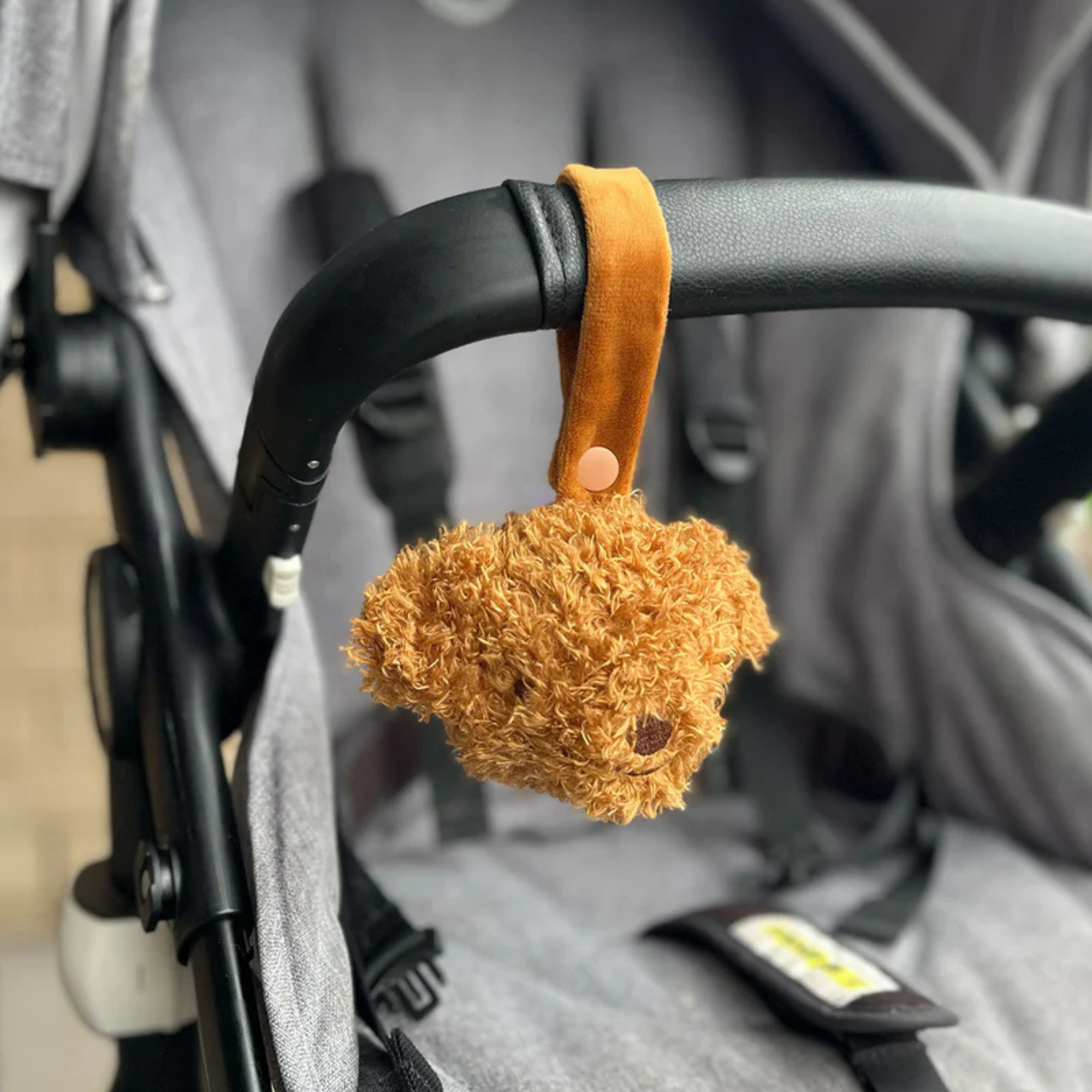 purebaby organic pram toy