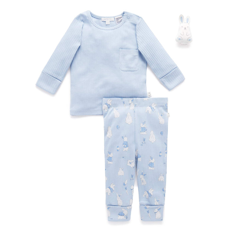 kids organic cotton pyjama set