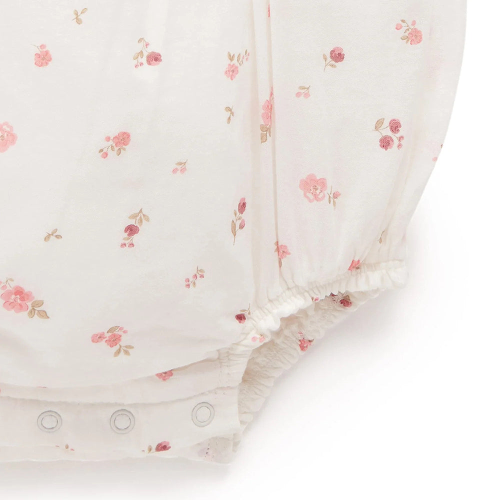 Purebaby Organic Rosebud Bodysuit – Little Suite