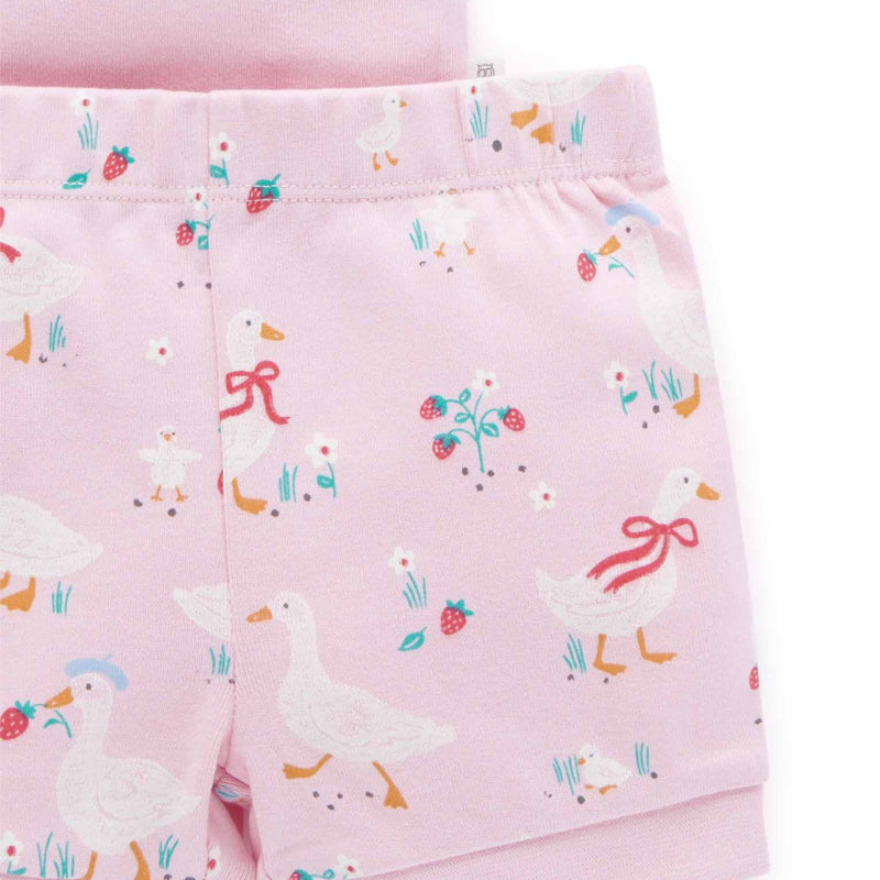 Ruffle PJ Set in Goosey Floral