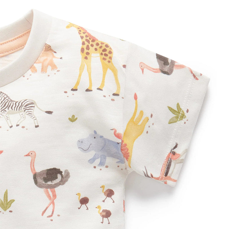 Savanna Animal Friends Tee