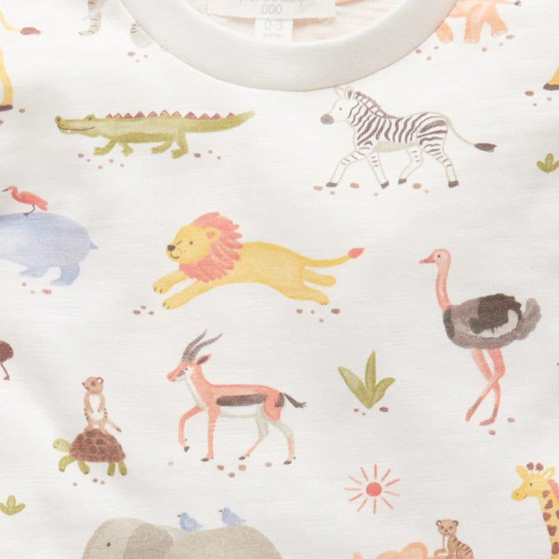 Savanna Animal Friends Tee