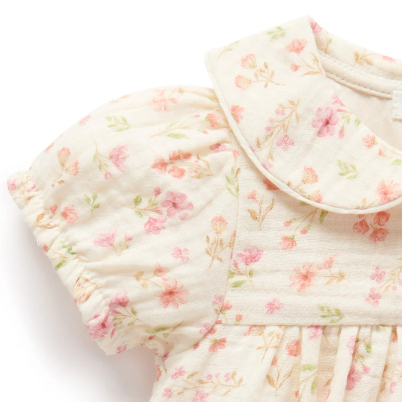 purebaby organic seaside bloomer set organic cotton baby clothes