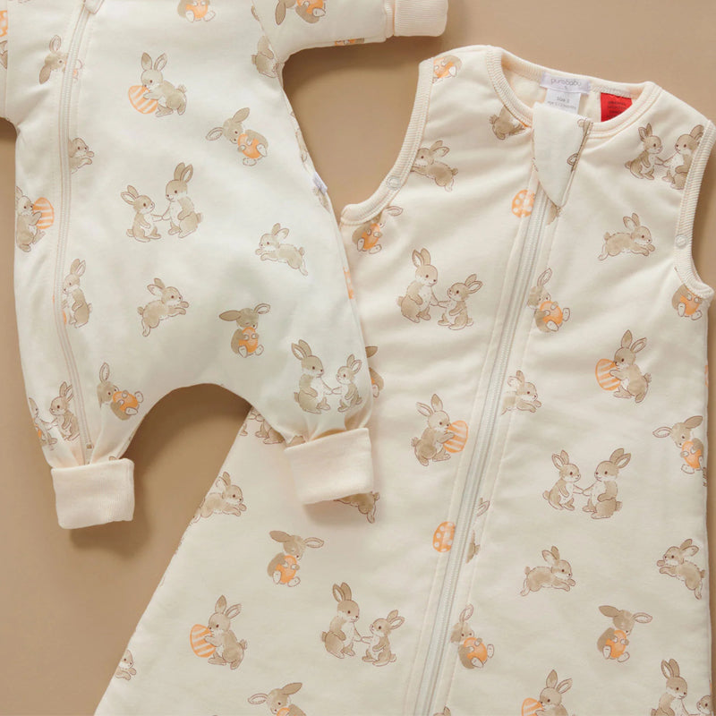 purebaby organic newborn baby kids sleeping bag 2.5 TOG winter travel sleeping bag