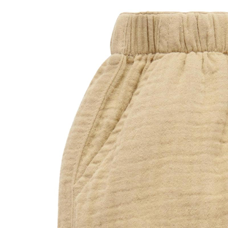 purebaby crinkle slouchy pants organic cotton baby pants