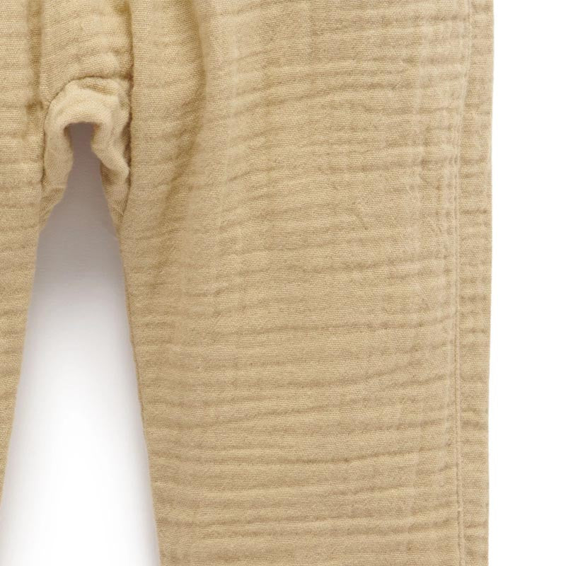purebaby crinkle slouchy pants organic cotton baby pants