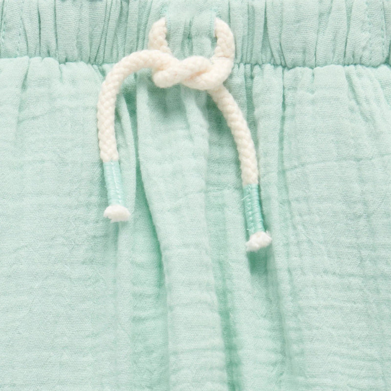 purebaby slouchy crinkle pants organic cotton baby pants