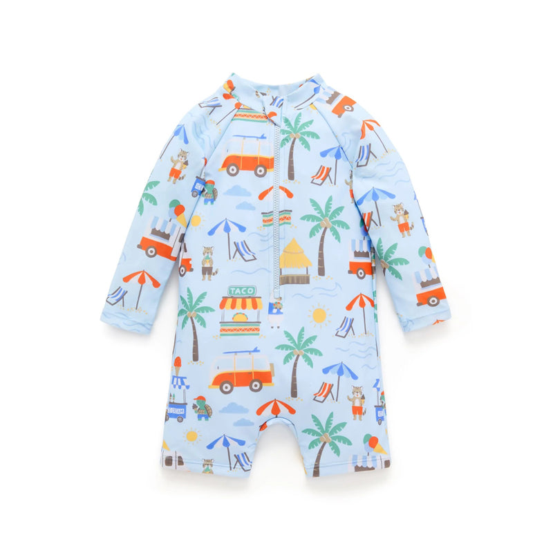 Cancun LS Rashie Swim Sunsuit