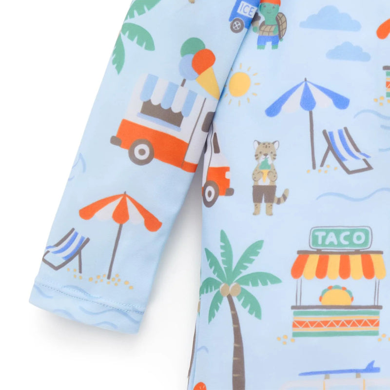Cancun LS Rashie Swim Sunsuit