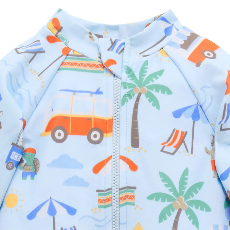 Cancun LS Rashie Swim Sunsuit