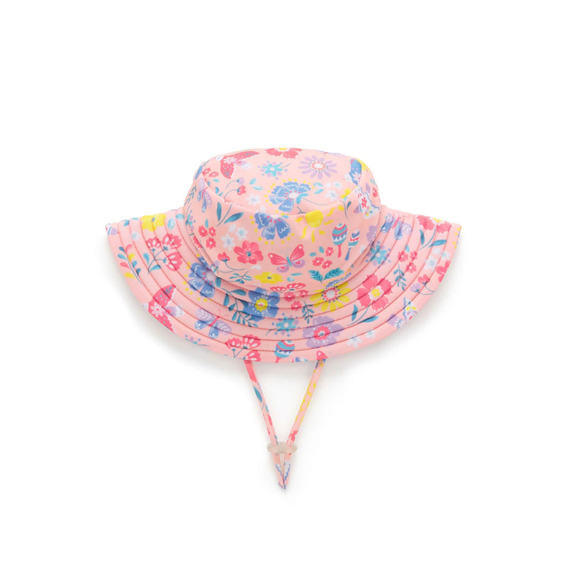 Pajaro Bird Broad Brim Swim Hat