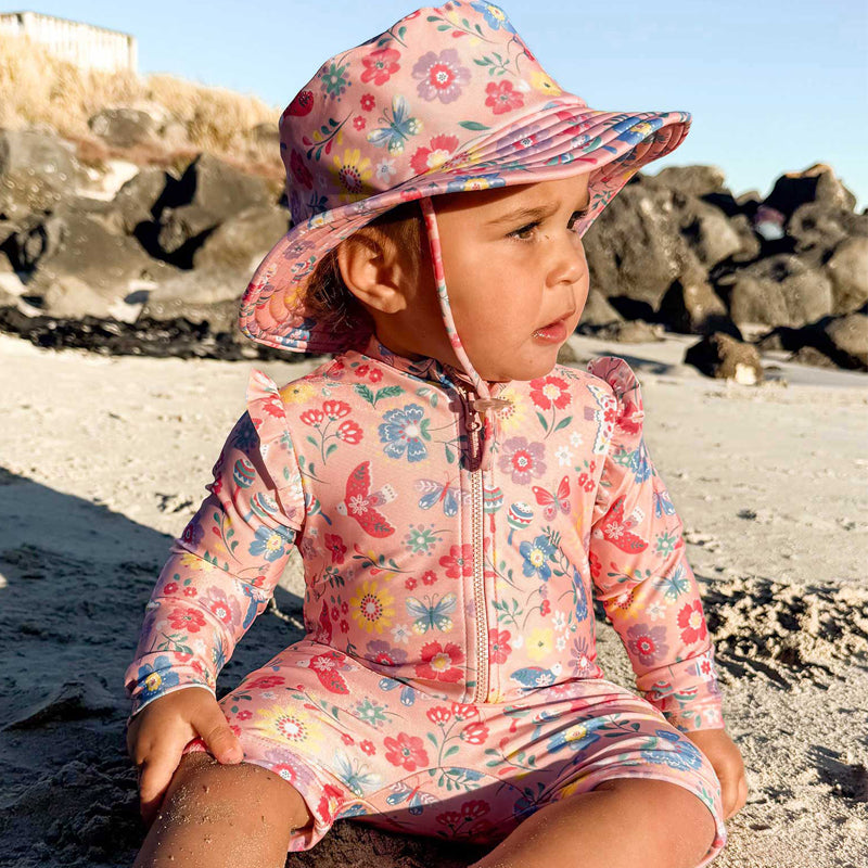 Pajaro Bird LS Rashie Swim Sunsuit