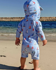 Sail Away Long Sleeve Rashie Sunsuit
