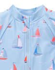 Sail Away Long Sleeve Rashie Sunsuit