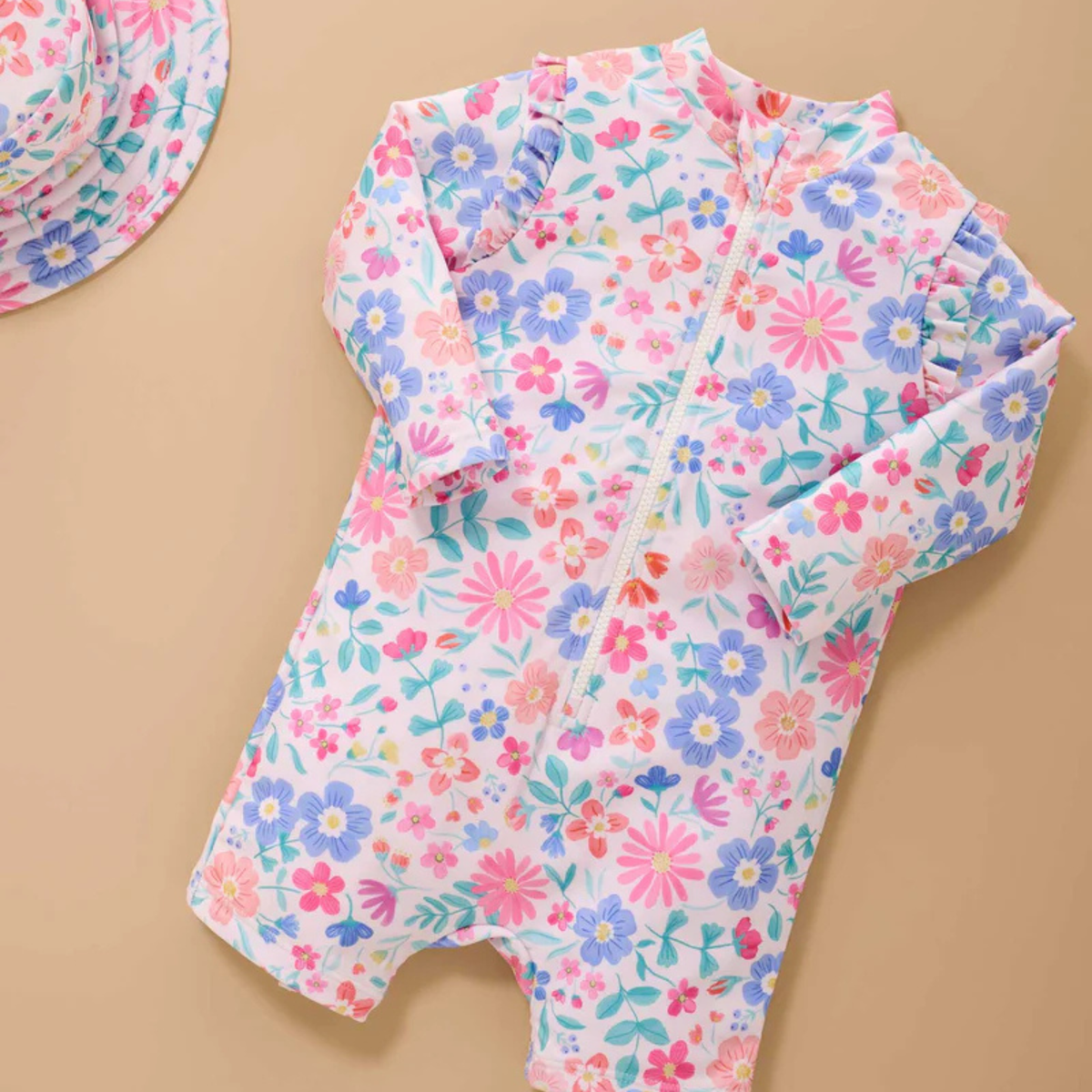 Wildflower Long Sleeve Rashie Sunsuit