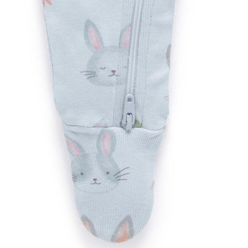 Bunny Friend Zip Growsuit