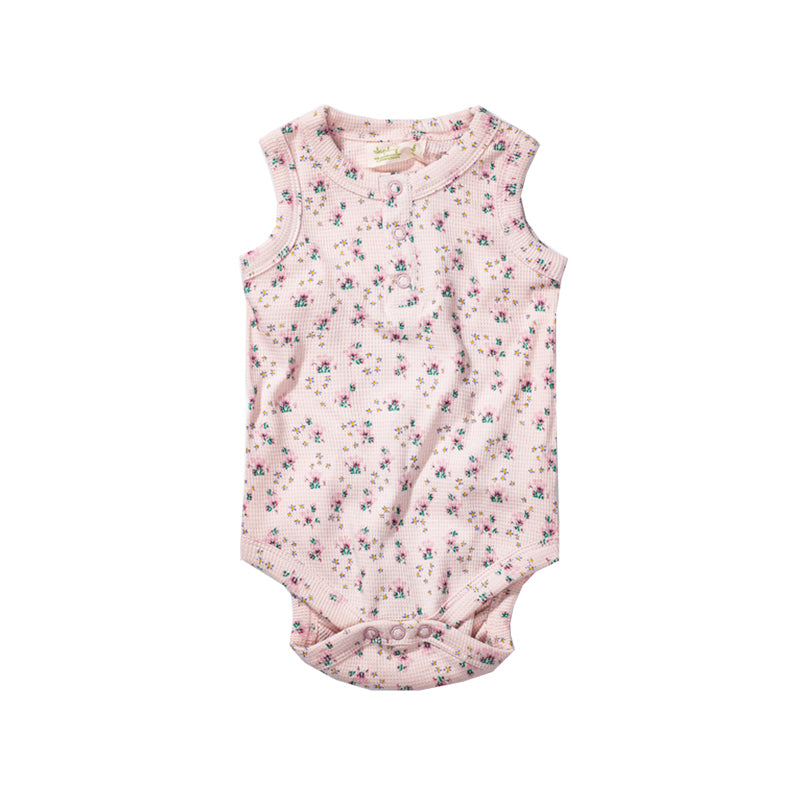 sapling child honeysuckle tank bodysuit organic cotton baby bodysuit
