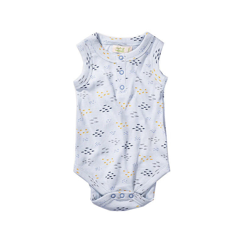 sapling sardines tank bodysuit organic cotton baby bodysuit