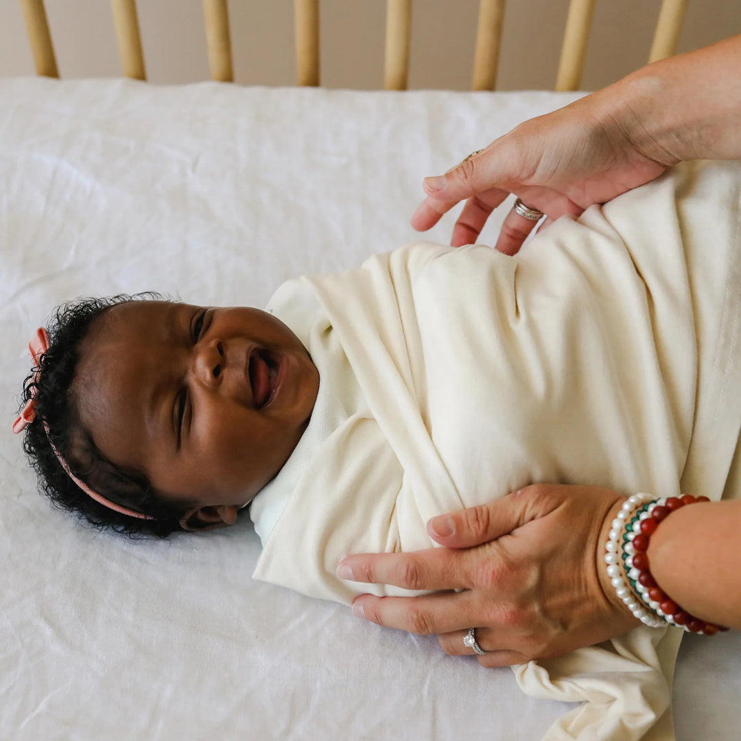 snuggle me organic infant swaddle natural