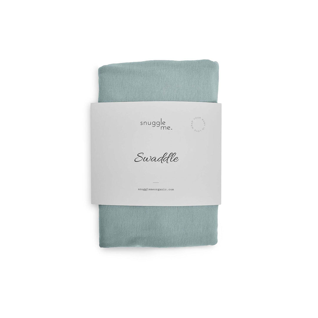 snuggle me organic infant newborn swaddle slate