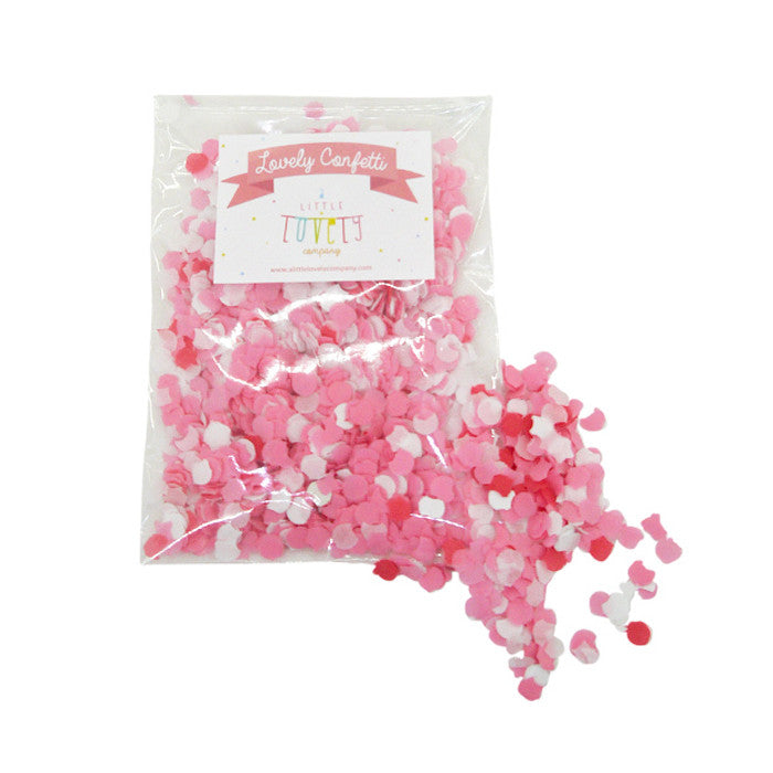 Party Confetti in Pink