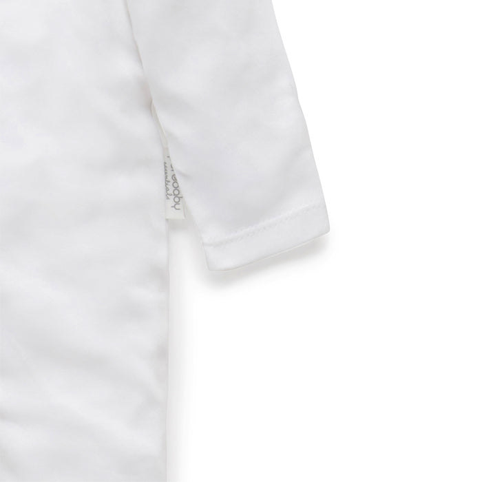 White Zip Growsuit