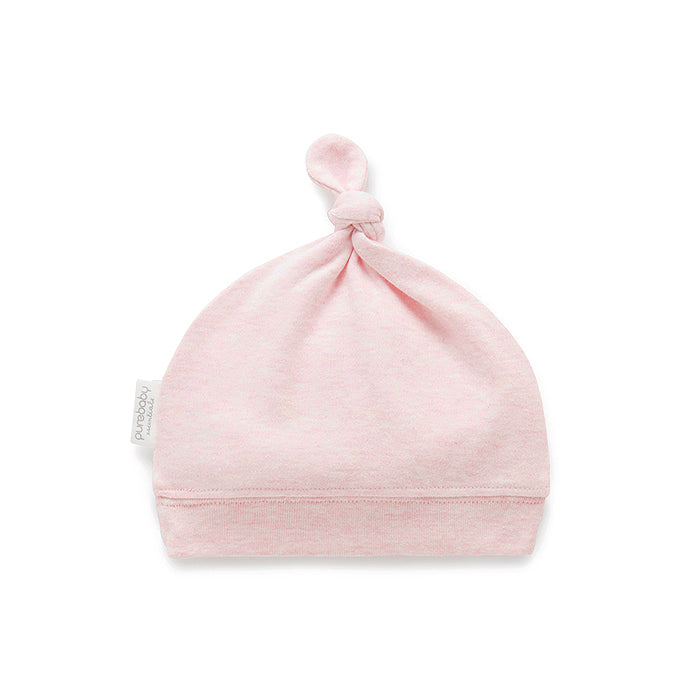 Knot Hat in Pink Melange