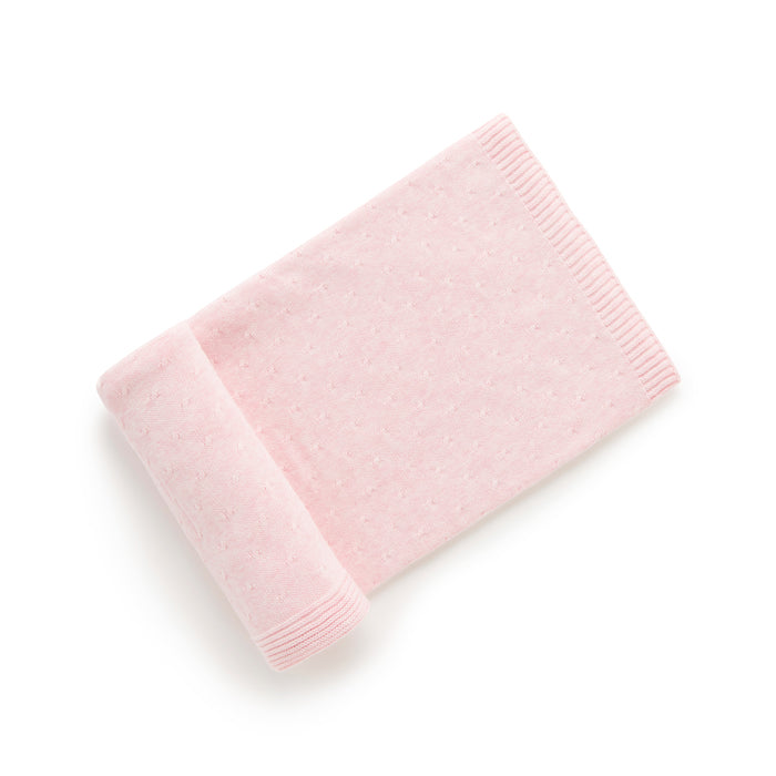 Pink Melange Essentials Blanket
