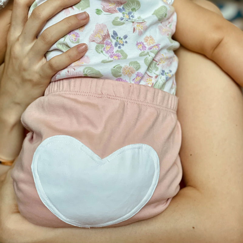 Blooming Pink Heart Pants