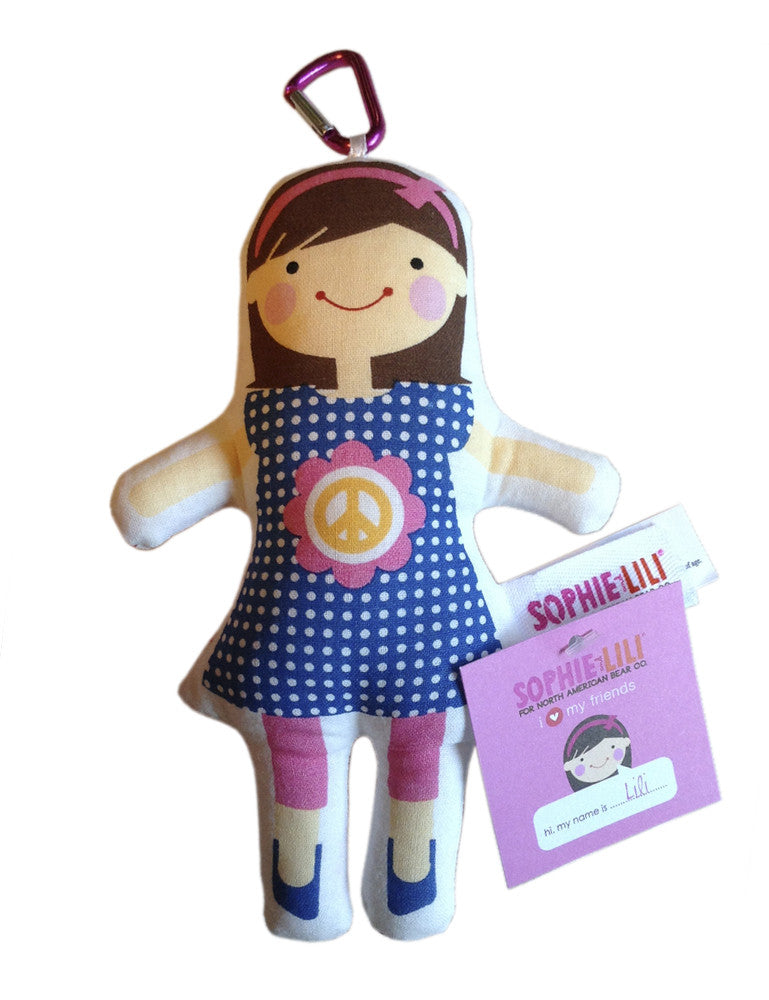 Mini Lili Play Doll Keychain