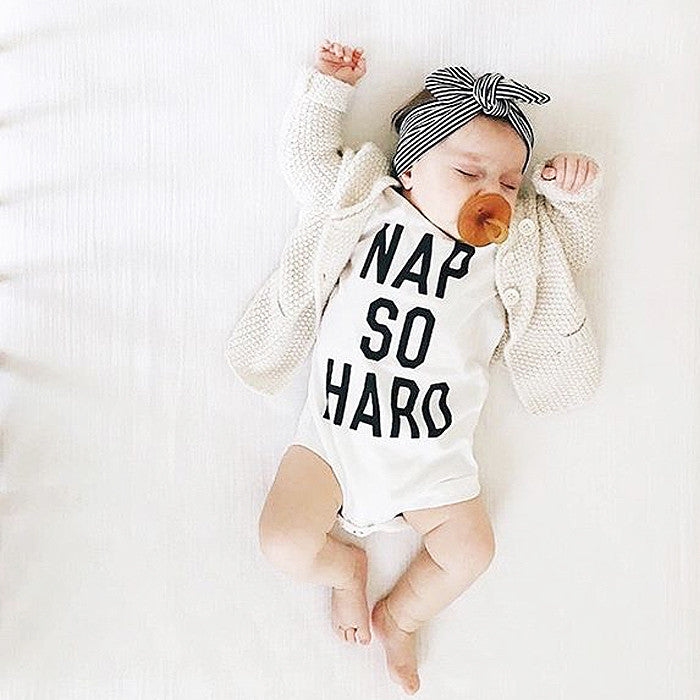 Nap So Hard Short Sleeve Bodysuit