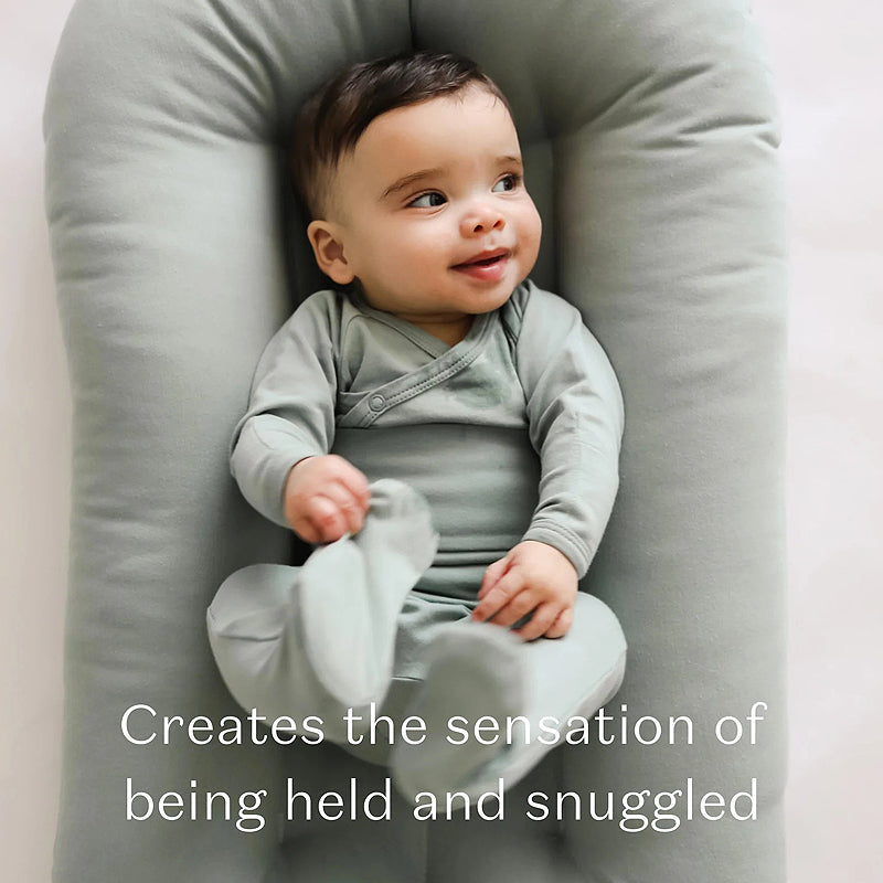 Snuggle Me Organic Infant Lounger Slate