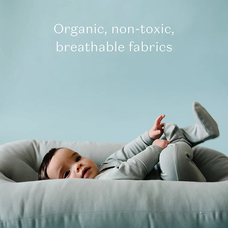 Snuggle Me Organic Infant Lounger Slate