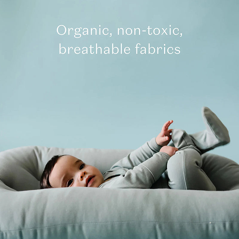 Snuggle Me Organic Infant Lounger Slate (Pre-order)