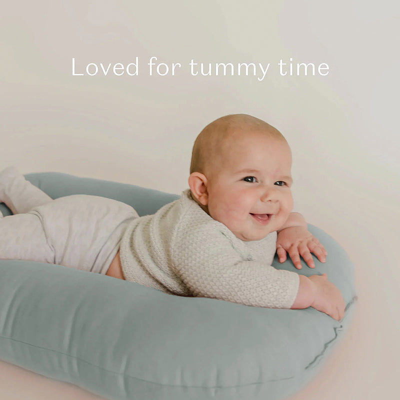 Snuggle Me Organic Infant Lounger Slate