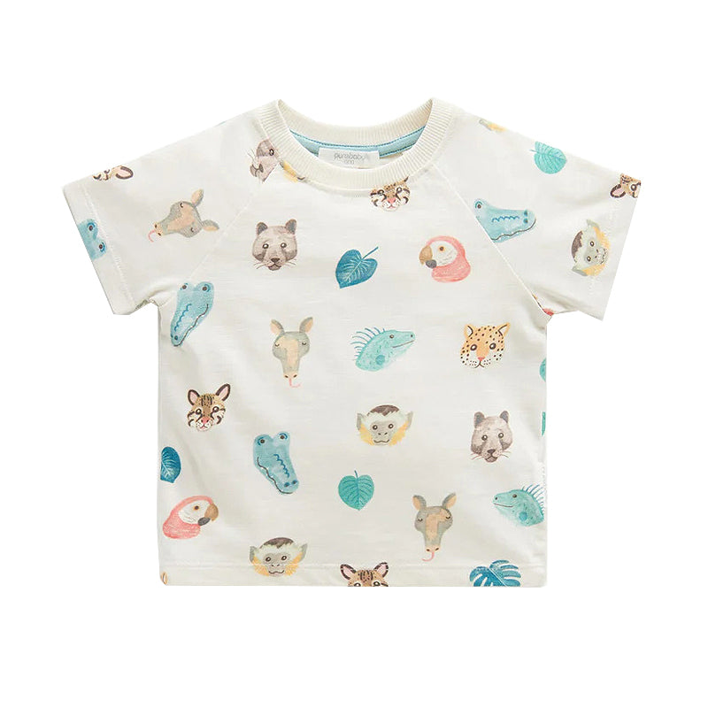 animal kids tee